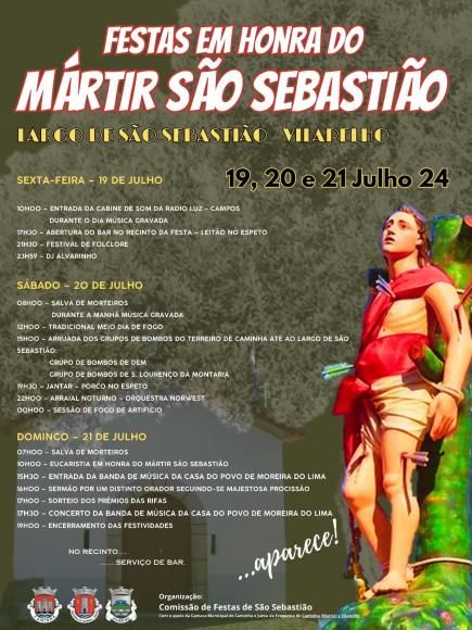 Festa em Honra de M&aacute;rtir S&atilde;o Sebasti&atilde;o