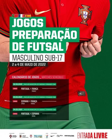 Prepara&ccedil;&atilde;o das sele&ccedil;&otilde;es de Futsal Masculino Sub-17