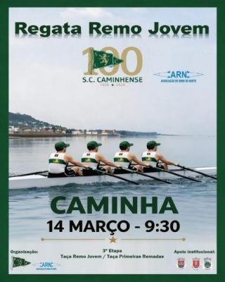 DIA 14 de MAR&Ccedil;O JORNADA DUPLA de REMO em CAMINHA 