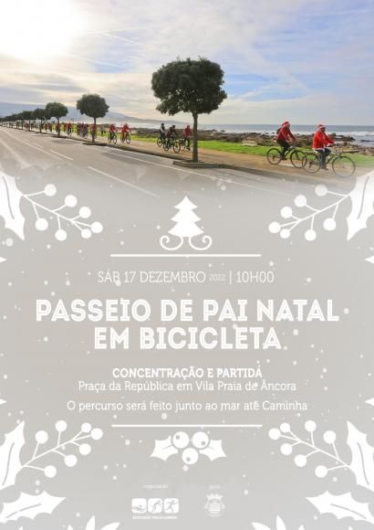 PASSEIO DE PAI NATAL EM BICICLETA SOLID&Aacute;RIO