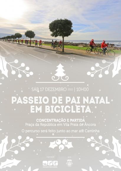 PASSEIO DE PAI NATAL EM BICICLETA SOLID&Aacute;RIO