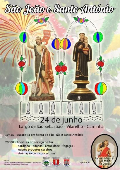 Festa de S&atilde;o Jo&atilde;o e Santo Ant&oacute;nio