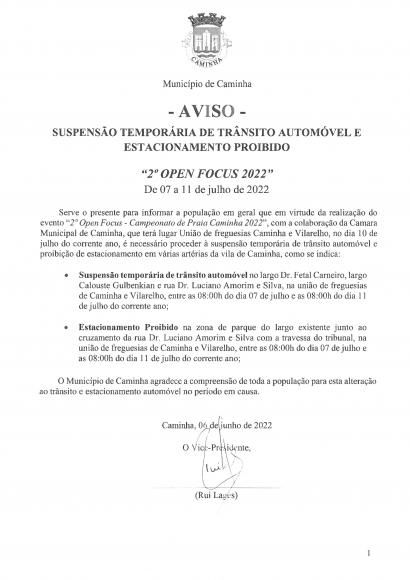 Condicionamentos de tr&acirc;nsito e estacionamento proibido