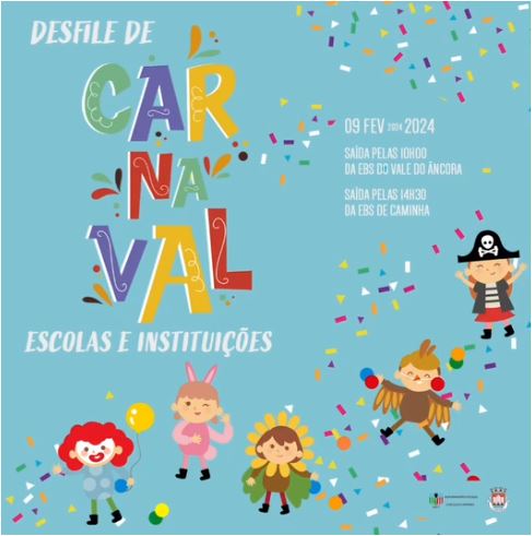 DESFILE DE CARNAVAL - ESCOLAS E INSTITUI&Ccedil;&Otilde;ES
